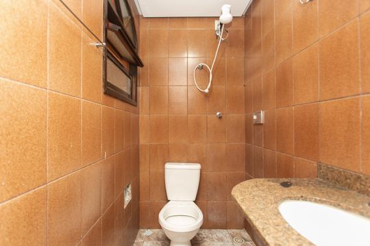 Banheiro 2 de casa para alugar com 2 quartos, 70m² em Vila Nova Curuca, São Paulo