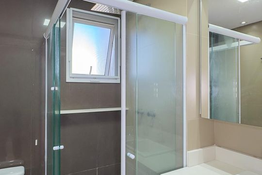 Banheiro da Suíte 1 de apartamento à venda com 2 quartos, 92m² em Jardim Dom Bosco, São Paulo