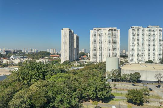 Vista de apartamento à venda com 2 quartos, 92m² em Jardim Dom Bosco, São Paulo