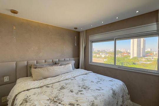 Quarto Suíte de apartamento à venda com 2 quartos, 92m² em Jardim Dom Bosco, São Paulo