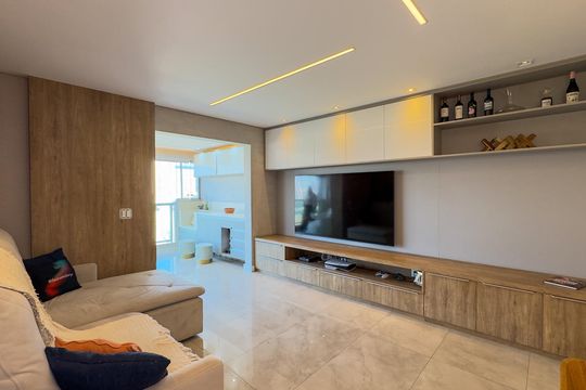 Sala de apartamento à venda com 2 quartos, 92m² em Jardim Dom Bosco, São Paulo