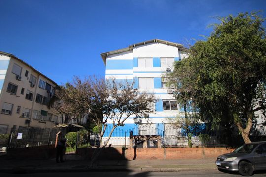 Fachada de apartamento à venda com 2 quartos, 61m² em Jardim Dona Leopoldina, Porto Alegre