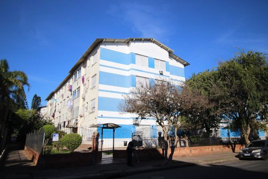 Fachada de apartamento à venda com 2 quartos, 61m² em Jardim Dona Leopoldina, Porto Alegre