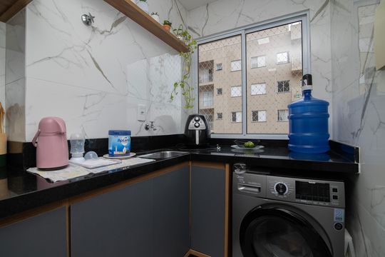 Área de Serviço de apartamento para alugar com 2 quartos, 57m² em Jardim Nossa Senhora de Fatima, Hortolândia
