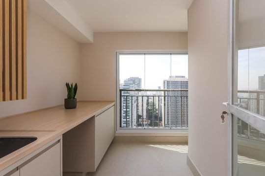 Área de Serviço de apartamento à venda com 3 quartos, 125m² em Vila Dom Pedro I, São Paulo