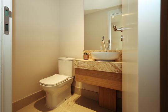 Lavabo de apartamento à venda com 3 quartos, 125m² em Vila Dom Pedro I, São Paulo