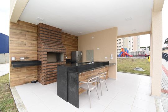 Área comum - Churrasqueira de apartamento para alugar com 2 quartos, 47m² em Bairro Alto, Curitiba
