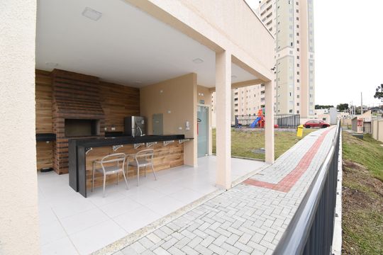 Área comum - Churrasqueira de apartamento para alugar com 2 quartos, 47m² em Bairro Alto, Curitiba