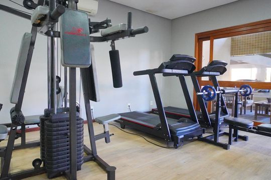 Área comum - Academia de apartamento para alugar com 4 quartos, 109m² em Cristo Redentor, Porto Alegre