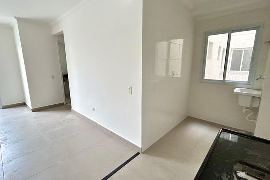 Cozinha de apartamento à venda com 2 quartos, 53m² em Vila Progresso, Guarulhos