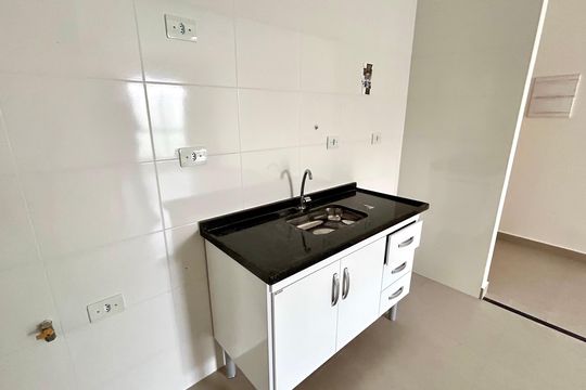 Cozinha de apartamento à venda com 2 quartos, 53m² em Vila Progresso, Guarulhos