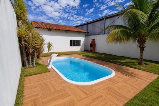 Área comum de casa para alugar com 3 quartos, 150m² em Jardim Patricia, Uberlândia