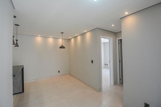 Sala de casa de condomínio para alugar com 2 quartos, 48m² em Vila Joao Basso, São Bernardo do Campo