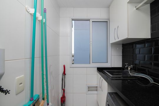 Área de Serviço de apartamento para alugar com 2 quartos, 45m² em Jardim Santa Izabel, Hortolândia