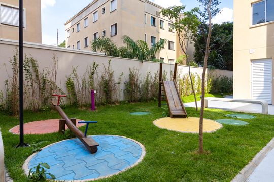 Área comum - Playground de apartamento para alugar com 2 quartos, 35m² em Morumbi, São Paulo