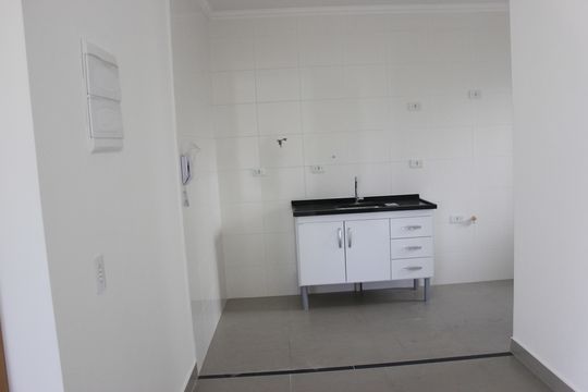 Cozinha  de apartamento à venda com 2 quartos, 57m² em Vila Progresso, Guarulhos