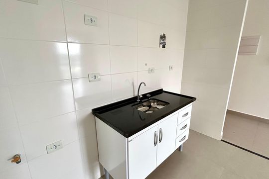 Cozinha de apartamento à venda com 2 quartos, 53m² em Vila Progresso, Guarulhos