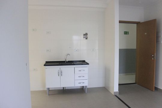 Cozinha  de apartamento à venda com 2 quartos, 53m² em Vila Progresso, Guarulhos