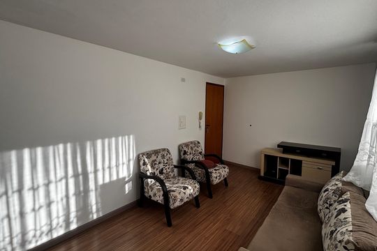 Sala de apartamento à venda com 2 quartos, 52m² em Jardim Alvorada, Santo André