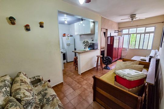 Apartamento para alugar com 1 quarto, 47m² em Nova Mirim, Praia Grande