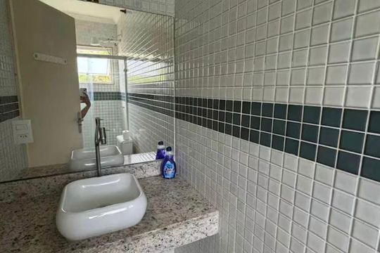 Banheiro de kitnet/studio à venda com 4 quartos, 128m² em Recreio dos Bandeirantes, Rio de Janeiro