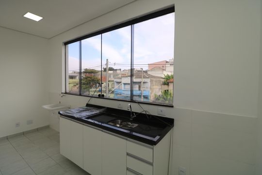 Cozinha de apartamento para alugar com 1 quarto, 36m² em Vila Prudente, São Paulo