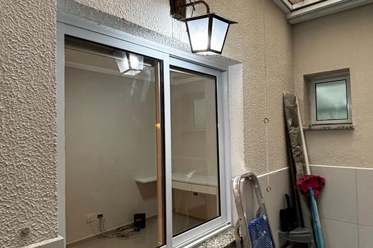 Área de Serviço de apartamento à venda com 2 quartos, 55m² em Vila Eldizia, Santo André