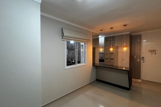 Sala - Sala de Jantar  de apartamento à venda com 2 quartos, 55m² em Vila Eldizia, Santo André