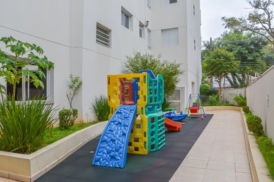 Área comum - Playground de apartamento para alugar com 2 quartos, 104m² em Vila Caminho do Mar, São Bernardo do Campo