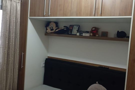 Quarto de apartamento à venda com 2 quartos, 63m² em Jardim Santo Alberto, Santo André