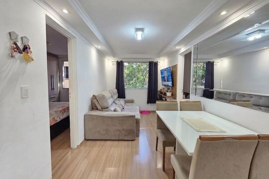Sala de Jantar de apartamento à venda com 3 quartos, 57m² em Cidade Líder, São Paulo