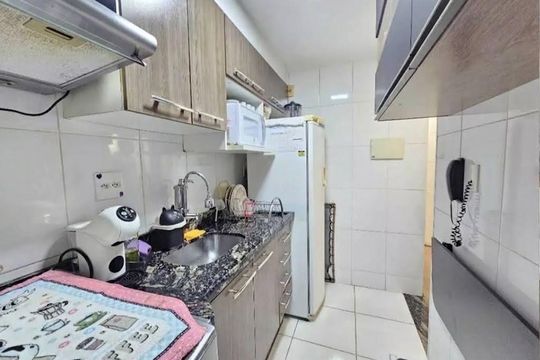 Cozinha de apartamento à venda com 3 quartos, 57m² em Cidade Líder, São Paulo
