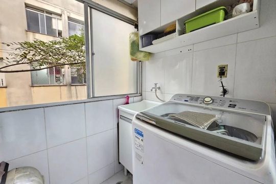 Área de serviço de apartamento à venda com 3 quartos, 57m² em Cidade Líder, São Paulo
