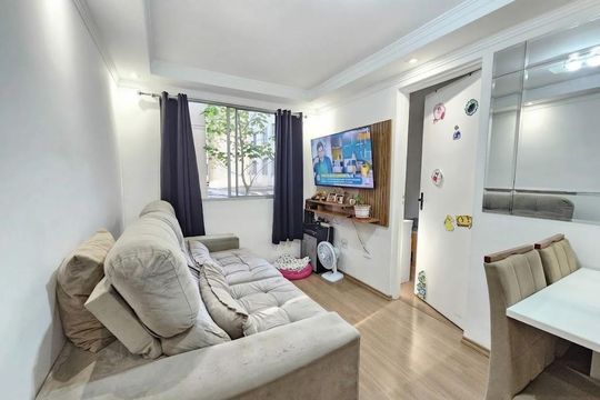 Sala de apartamento à venda com 3 quartos, 57m² em Cidade Líder, São Paulo