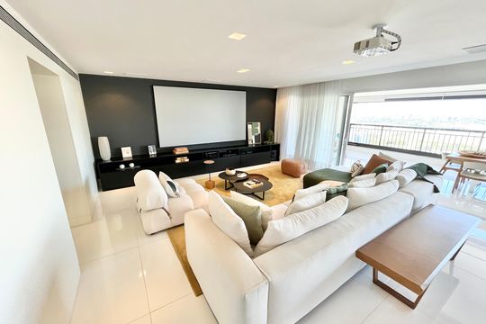 Sala de apartamento à venda com 4 quartos, 297m² em Vila Ester (zona Norte), São Paulo