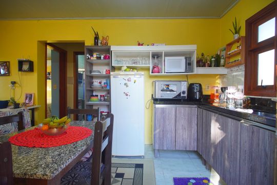 Cozinha de casa para alugar com 2 quartos, 50m² em Boa Saúde, Novo Hamburgo