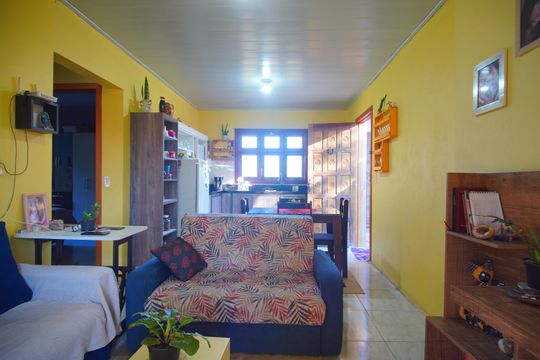 sala de casa para alugar com 2 quartos, 50m² em Boa Saúde, Novo Hamburgo