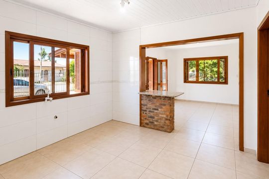 Cozinha de casa para alugar com 3 quartos, 150m² em Santo Afonso, Novo Hamburgo