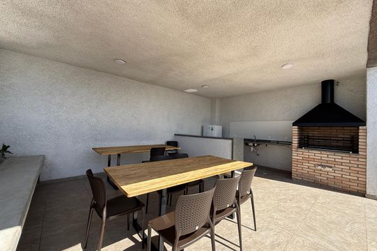 Churrasqueira de apartamento para alugar com 2 quartos, 55m² em Vila das Bandeiras, Guarulhos