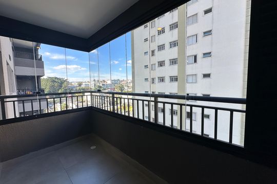 Varanda da Sala de apartamento para alugar com 2 quartos, 50m² em Vila Engenho Novo, Barueri