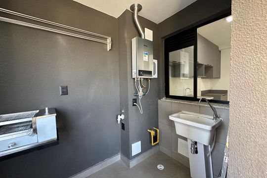 Área de Serviço de apartamento para alugar com 2 quartos, 50m² em Vila Engenho Novo, Barueri