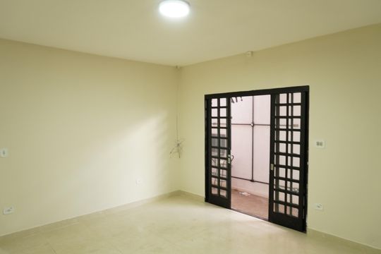 Sala de casa para alugar com 1 quarto, 90m² em Jardim Ricetti, São Carlos