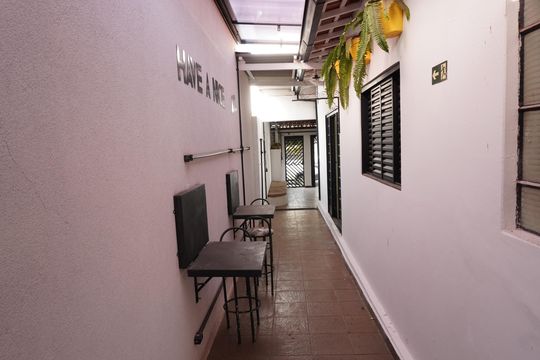 Área comum de casa para alugar com 1 quarto, 90m² em Jardim Ricetti, São Carlos