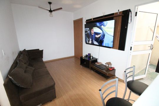 Sala de apartamento para alugar com 2 quartos, 48m² em Bom Retiro, São José dos Campos
