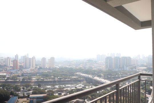 Varanda de apartamento à venda com 2 quartos, 55m² em Lapa de Baixo, São Paulo