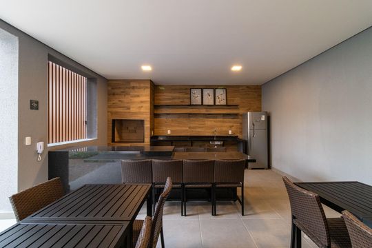 Área comum - Churrasqueira de apartamento à venda com 2 quartos, 55m² em Lapa de Baixo, São Paulo