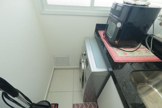 Área de Serviço de apartamento para alugar com 2 quartos, 47m² em Liberdade, São Paulo