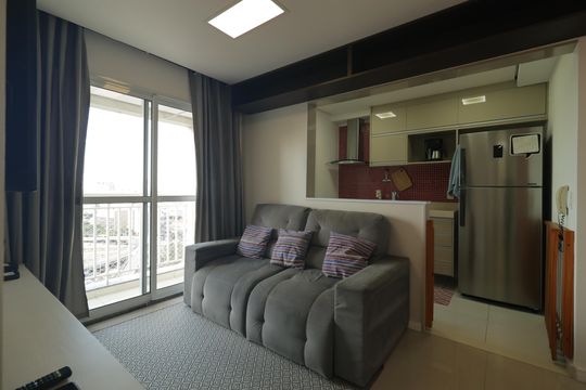 Sala de apartamento para alugar com 2 quartos, 47m² em Liberdade, São Paulo