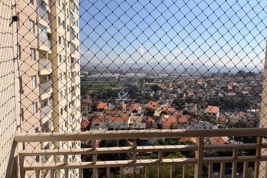 Varanda de apartamento à venda com 2 quartos, 53m² em Ponte Grande, Guarulhos