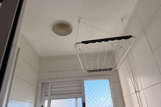 Área de serviço de apartamento à venda com 2 quartos, 53m² em Ponte Grande, Guarulhos